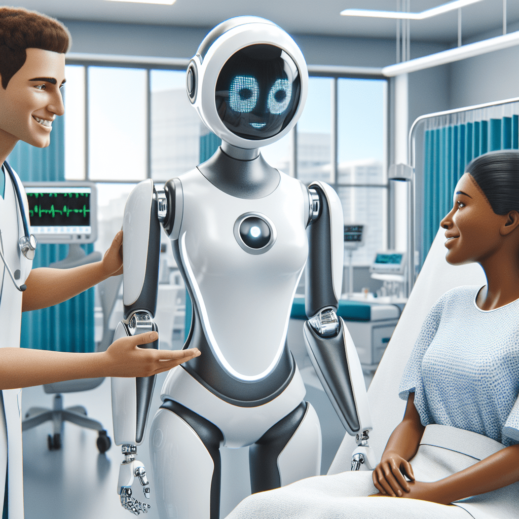 Robot humanoide con IA revoluciona la enfermería en Valencia