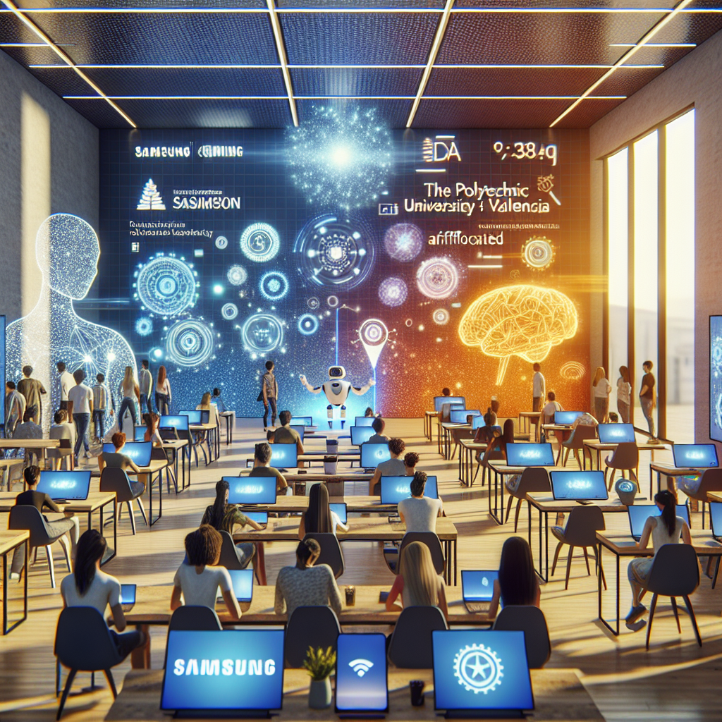 Formación gratuita en IA con Samsung, UPV y UMA