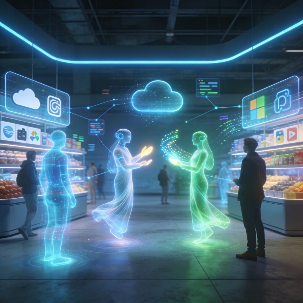 Microsoft: Mercados digitales abiertos para agentes IA