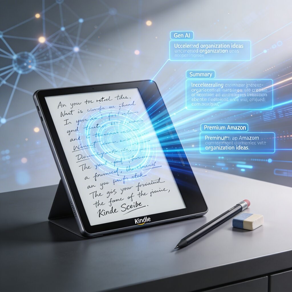 Nuevo Kindle Scribe: Notebook impulsado por Gen AI